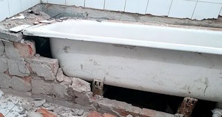 Демонтаж ванной комнаты в Дмитрове - стоимость работ от 815 руб. | Сварной-Дмв